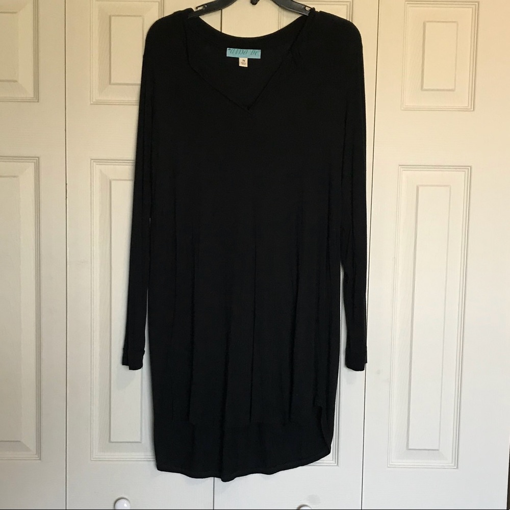 Black Long-sleeve Dress